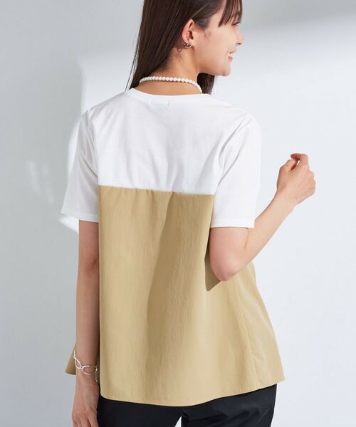 INDIVI / インディヴィ カットソー | 【洗える】ビスチェレイヤード風トップス | 詳細30