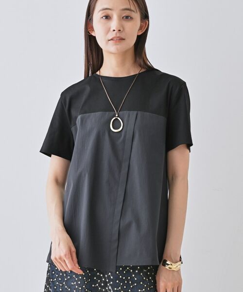 INDIVI / インディヴィ カットソー | 【洗える】ビスチェレイヤード風トップス | 詳細4