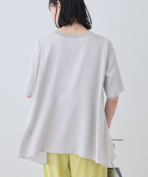 INDIVI / インディヴィ カットソー | 【バックシャン】デザインTブラウス | 詳細10