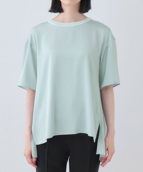 INDIVI / インディヴィ カットソー | 【バックシャン】デザインTブラウス | 詳細24