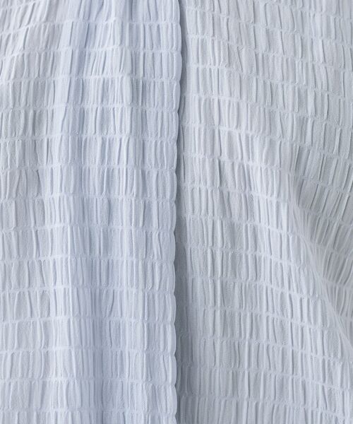 INDIVI / インディヴィ シャツ・ブラウス | 【洗える/シャーリング素材】ボリューム袖エアリーブラウス | 詳細17