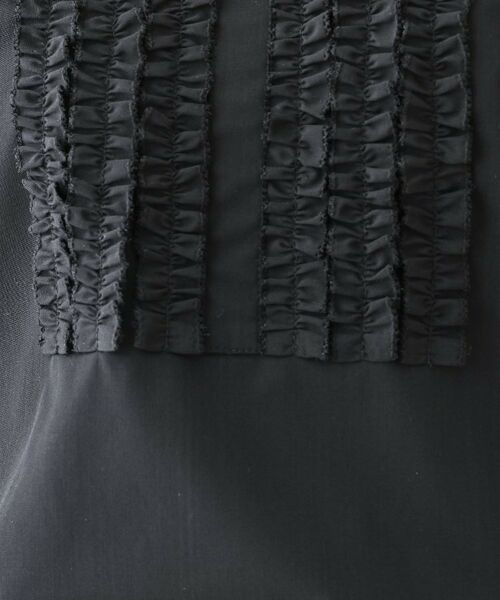 INDIVI / インディヴィ シャツ・ブラウス | 【洗える】胸元タックフリルブラウス | 詳細12