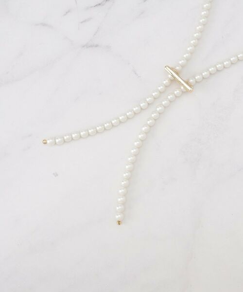 INDIVI / インディヴィ ネックレス・ペンダント・チョーカー | パール調ボウタイネックレス | 詳細2