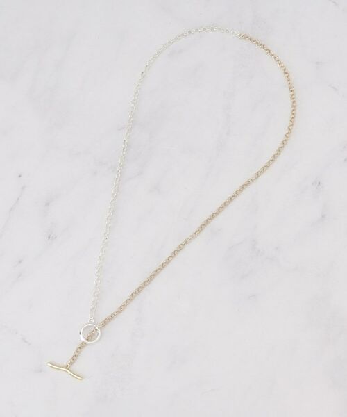 INDIVI / インディヴィ ネックレス・ペンダント・チョーカー | バイカラーショートネックレス | 詳細2