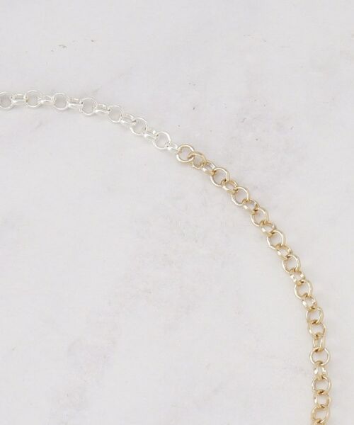 INDIVI / インディヴィ ネックレス・ペンダント・チョーカー | バイカラーショートネックレス | 詳細3