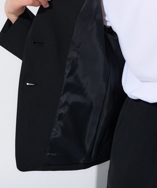 INDIVI / インディヴィ テーラードジャケット | 【定番スーツ/洗える/UVケア】ストレッチリクルートジャケット | 詳細13