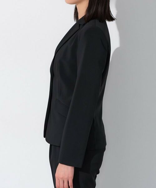 INDIVI / インディヴィ テーラードジャケット | 【定番スーツ/洗える/UVケア】ストレッチリクルートジャケット | 詳細7