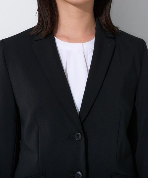 INDIVI / インディヴィ テーラードジャケット | 【定番スーツ/洗える/UVケア】ストレッチリクルートジャケット | 詳細9