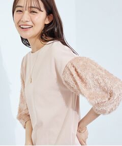 INDIVI / インディヴィ ニット・セーター | 【洗える】フリンジジャカードニット