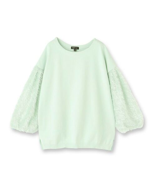 INDIVI / インディヴィ ニット・セーター | 【洗える】フリンジジャカードニット | 詳細1