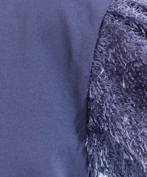 INDIVI / インディヴィ ニット・セーター | 【洗える】フリンジジャカードニット | 詳細21