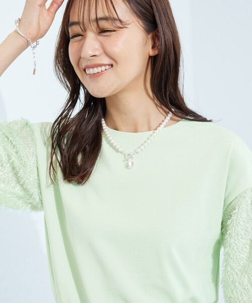 INDIVI / インディヴィ ニット・セーター | 【洗える】フリンジジャカードニット | 詳細22