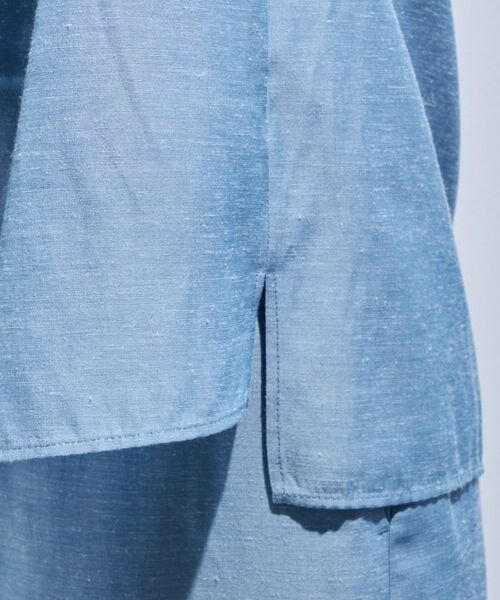 INDIVI / インディヴィ シャツ・ブラウス | 【日本製/SETUP可能】ソフトダンガリーブラウス | 詳細15