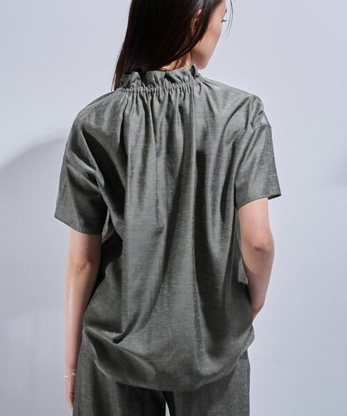 INDIVI / インディヴィ シャツ・ブラウス | 【日本製/SETUP可能】ソフトダンガリーブラウス | 詳細3