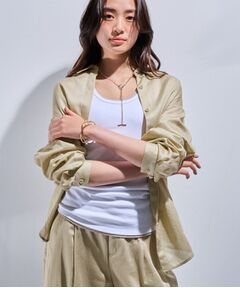 INDIVI / インディヴィ シャツ・ブラウス | 【日本製／SETUP可能】ガーゼ素材ブラウス