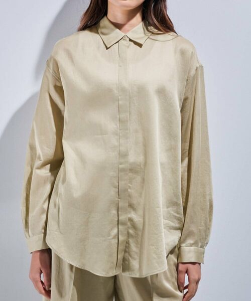 INDIVI / インディヴィ シャツ・ブラウス | 【日本製/SETUP可能】ガーゼ素材ブラウス | 詳細10