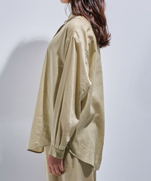 INDIVI / インディヴィ シャツ・ブラウス | 【日本製/SETUP可能】ガーゼ素材ブラウス | 詳細11