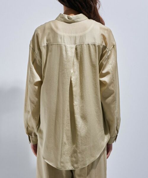 INDIVI / インディヴィ シャツ・ブラウス | 【日本製/SETUP可能】ガーゼ素材ブラウス | 詳細12