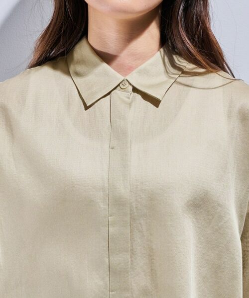 INDIVI / インディヴィ シャツ・ブラウス | 【日本製/SETUP可能】ガーゼ素材ブラウス | 詳細13