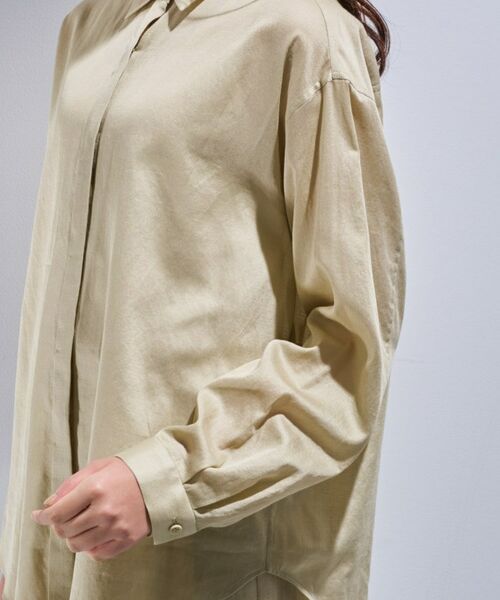 INDIVI / インディヴィ シャツ・ブラウス | 【日本製/SETUP可能】ガーゼ素材ブラウス | 詳細14