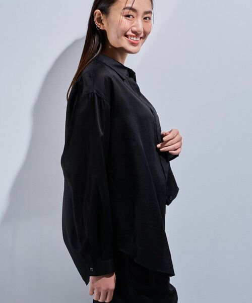 INDIVI / インディヴィ シャツ・ブラウス | 【日本製/SETUP可能】ガーゼ素材ブラウス | 詳細2