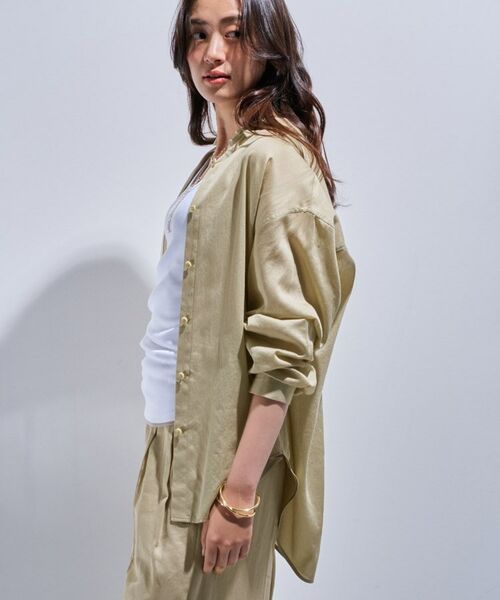 INDIVI / インディヴィ シャツ・ブラウス | 【日本製/SETUP可能】ガーゼ素材ブラウス | 詳細6