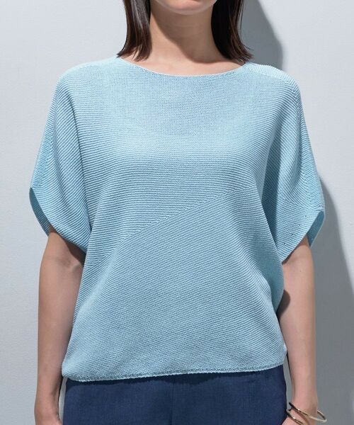 INDIVI / インディヴィ ニット・セーター | 【洗える／清涼感】コクーンシルエットニット | 詳細17