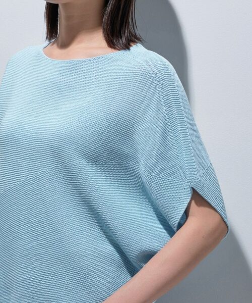 INDIVI / インディヴィ ニット・セーター | 【洗える／清涼感】コクーンシルエットニット | 詳細21