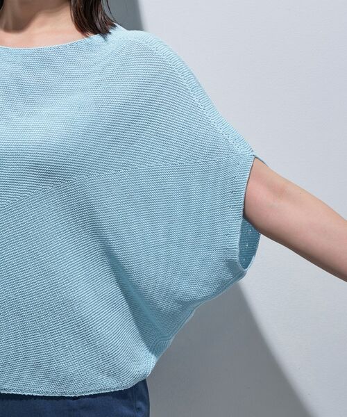 INDIVI / インディヴィ ニット・セーター | 【洗える／清涼感】コクーンシルエットニット | 詳細22