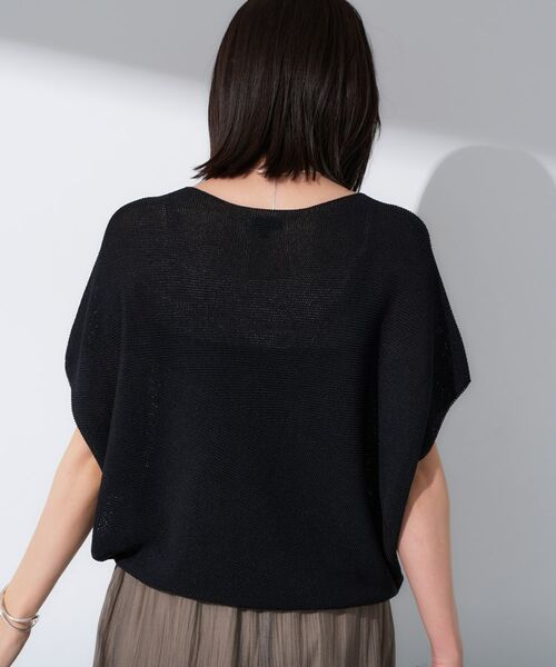 INDIVI / インディヴィ ニット・セーター | 【洗える／清涼感】コクーンシルエットニット | 詳細6