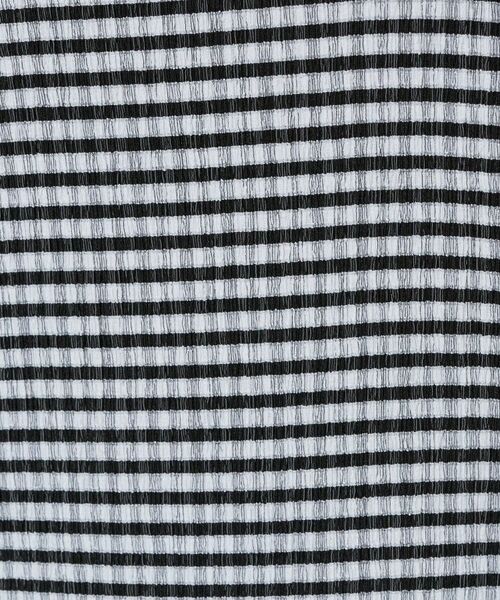 INDIVI / インディヴィ カットソー | 【UVケア/吸汗速乾】凹凸素材ねじり袖トップス | 詳細17