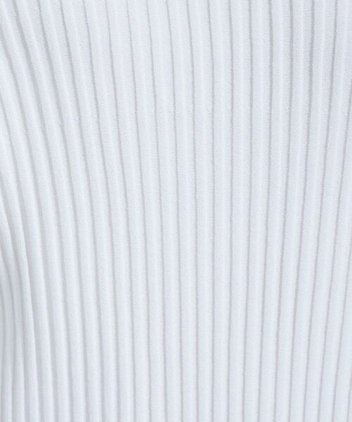 INDIVI / インディヴィ カットソー | 【二の腕カバー/スタイルアップ】ドライタッチストレッチニット | 詳細5