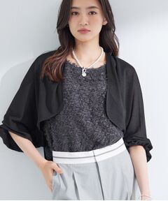 INDIVI / インディヴィ カーディガン・ボレロ | 【軽く羽織れる】ボレロカーディガン