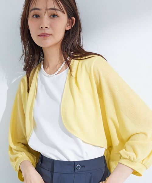INDIVI / インディヴィ カーディガン・ボレロ | 【軽く羽織れる】ボレロカーディガン | 詳細10