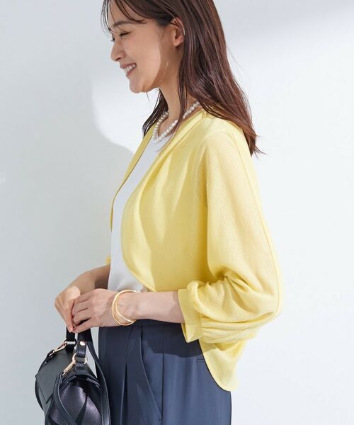 INDIVI / インディヴィ カーディガン・ボレロ | 【軽く羽織れる】ボレロカーディガン | 詳細11