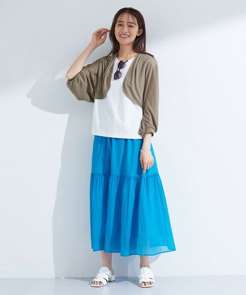 INDIVI / インディヴィ カーディガン・ボレロ | 【軽く羽織れる】ボレロカーディガン | 詳細16