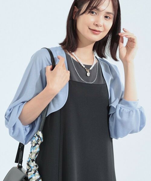 INDIVI / インディヴィ カーディガン・ボレロ | 【軽く羽織れる】ボレロカーディガン | 詳細18