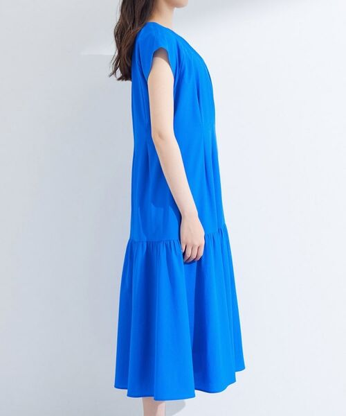 INDIVI / インディヴィ ロング・マキシ丈ワンピース | 【1枚でコーデ完成!】タックワンピース | 詳細14