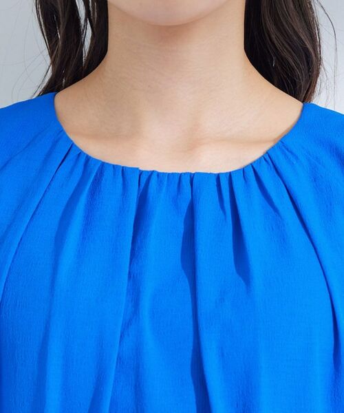 INDIVI / インディヴィ ロング・マキシ丈ワンピース | 【1枚でコーデ完成!】タックワンピース | 詳細16