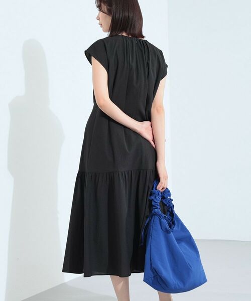 INDIVI / インディヴィ ロング・マキシ丈ワンピース | 【1枚でコーデ完成!】タックワンピース | 詳細5