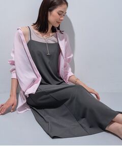 INDIVI / インディヴィ ワンピース | 【UVケア】エアリージョーゼット キャミワンピース