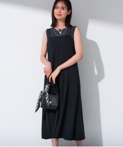 INDIVI / インディヴィ ワンピース | 【UVケア】エアリージョーゼット キャミワンピース