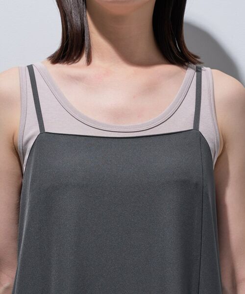 INDIVI / インディヴィ ワンピース | 【UVケア】エアリージョーゼット キャミワンピース | 詳細17