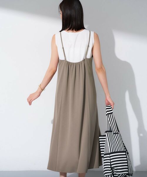 INDIVI / インディヴィ ワンピース | 【UVケア】エアリージョーゼット キャミワンピース | 詳細7