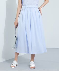 INDIVI / インディヴィ ショート・ハーフ・半端丈パンツ | 【クールエアー素材／UVケア／セットアップ可能】エアリーフレアパンツ