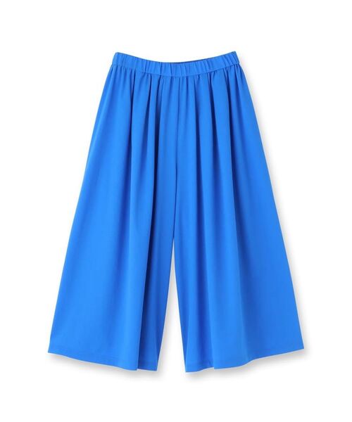 INDIVI / インディヴィ ショート・ハーフ・半端丈パンツ | 【クールエアー素材／UVケア／セットアップ可能】エアリーフレアパンツ | 詳細1