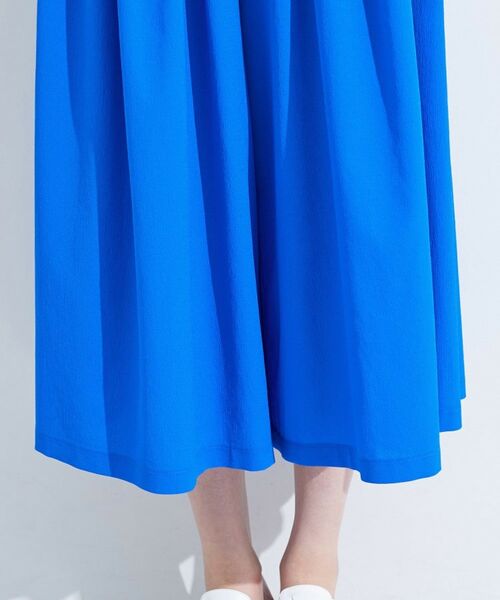 INDIVI / インディヴィ ショート・ハーフ・半端丈パンツ | 【クールエアー素材／UVケア／セットアップ可能】エアリーフレアパンツ | 詳細22