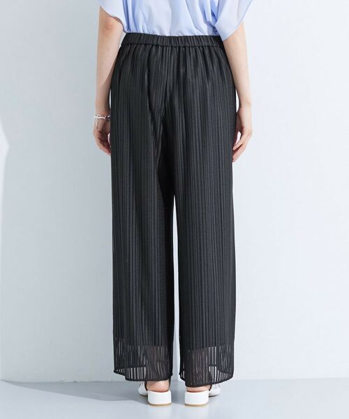 INDIVI / インディヴィ パンツ | 【洗える/セットアップ可能】ラッセルワイドパンツ | 詳細12