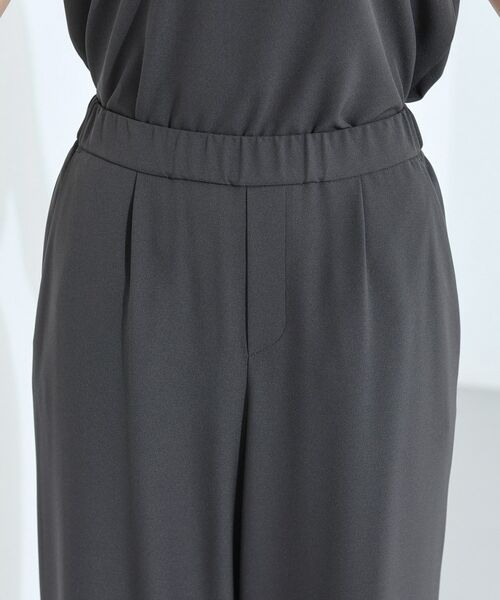 INDIVI / インディヴィ パンツ | 【UVケア／SETUP可能】エアリージョーゼット ワイドパンツ | 詳細18