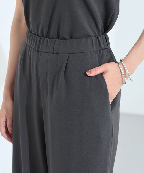 INDIVI / インディヴィ パンツ | 【UVケア／SETUP可能】エアリージョーゼット ワイドパンツ | 詳細20